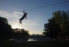 June-evening climbing