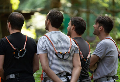 Bild für "Klettern im Seilpark"